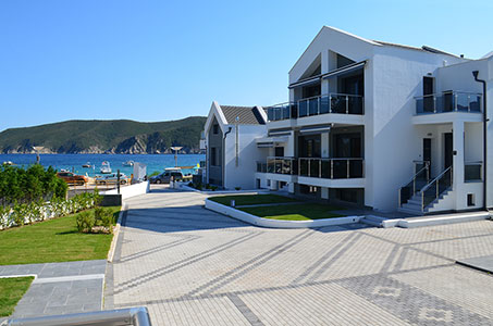 Black Pearl view from house D in Kalamitsi Halkidiki